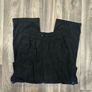 Women’s  Black cargo Corduroy Pants